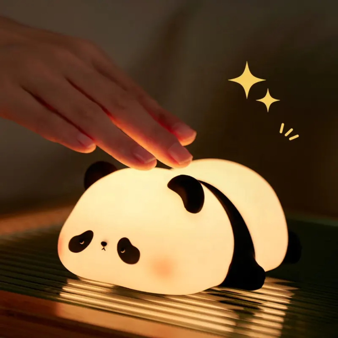 Glow Panda Silicone LED Night Light for Kids