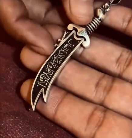 zulfiqar sword Necklace