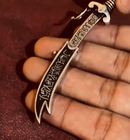 zulfiqar sword Necklace