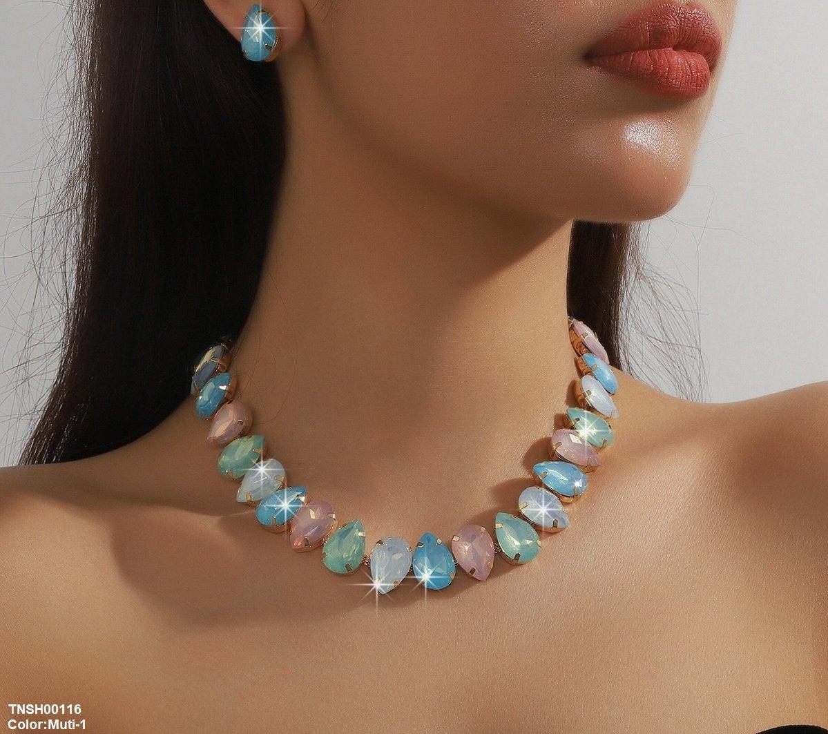 Tear Necklace Set