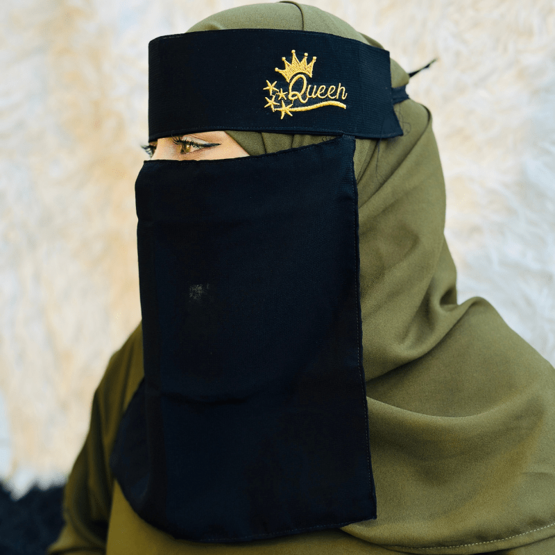 Customized Saudi niqab