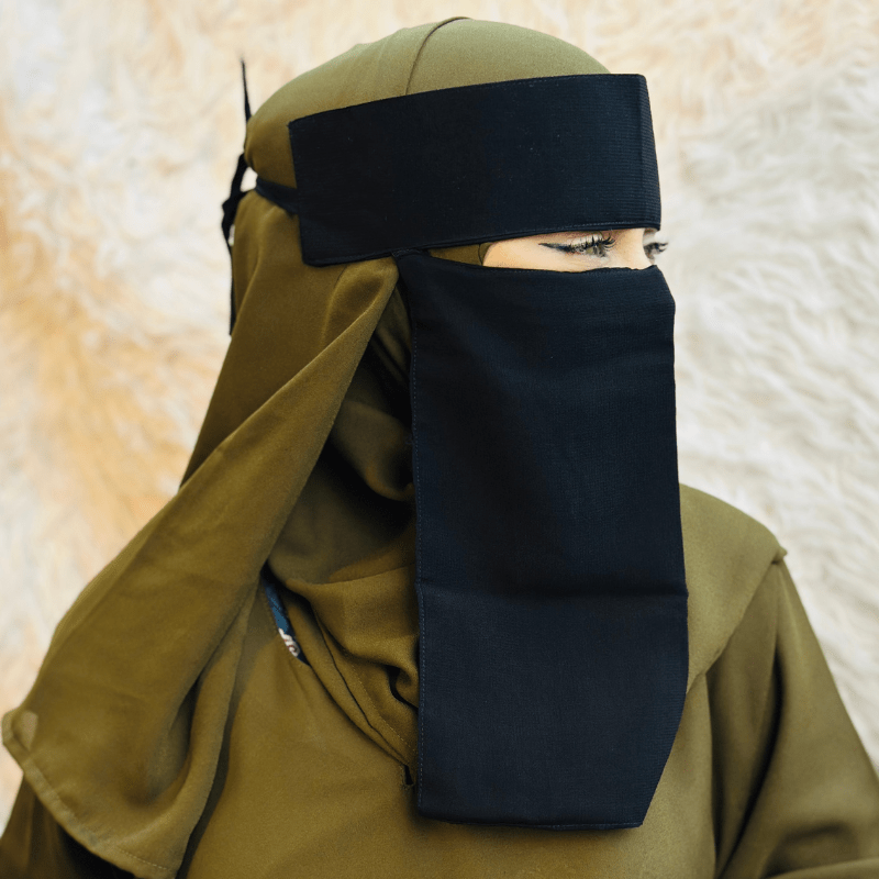 Customized Saudi niqab