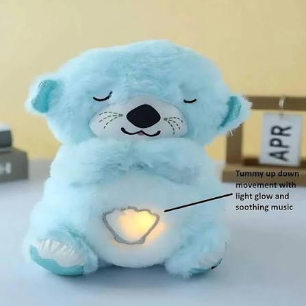 Breathing Teddy Light Pillow
