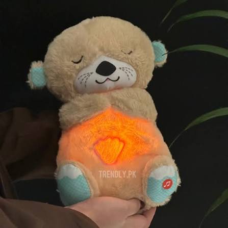 Breathing Teddy Light Pillow