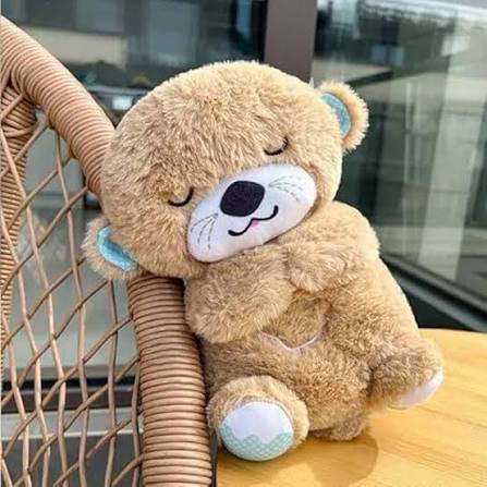 Breathing Teddy Light Pillow