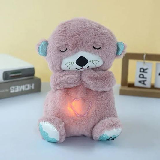 Breathing Teddy Light Pillow