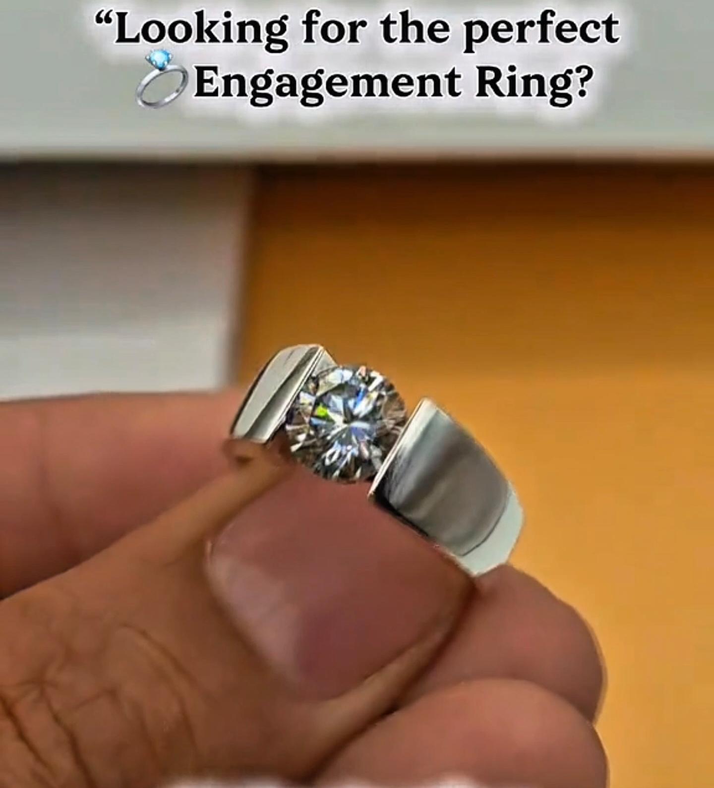 Beauty Stone Ring with Gift Box