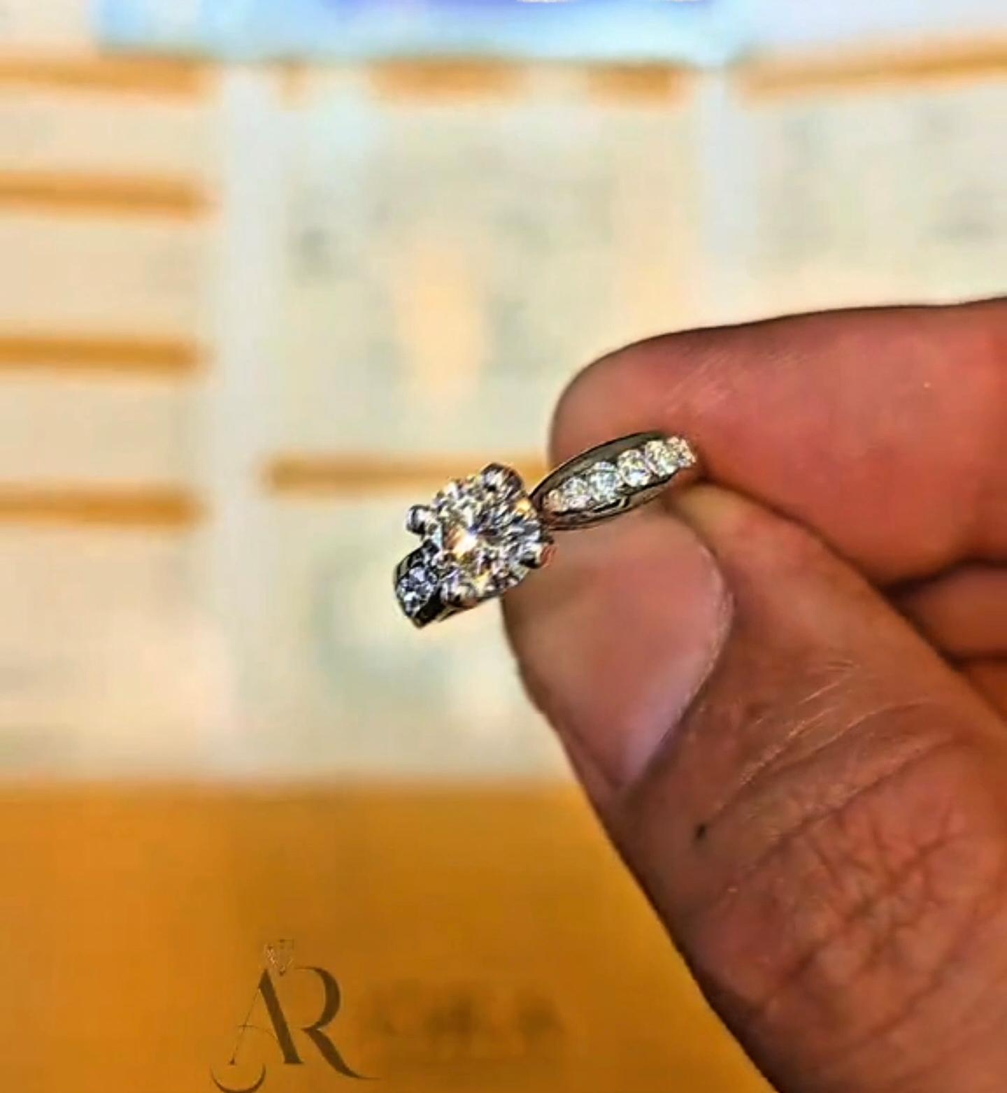 Beauty Stone Ring with Gift Box