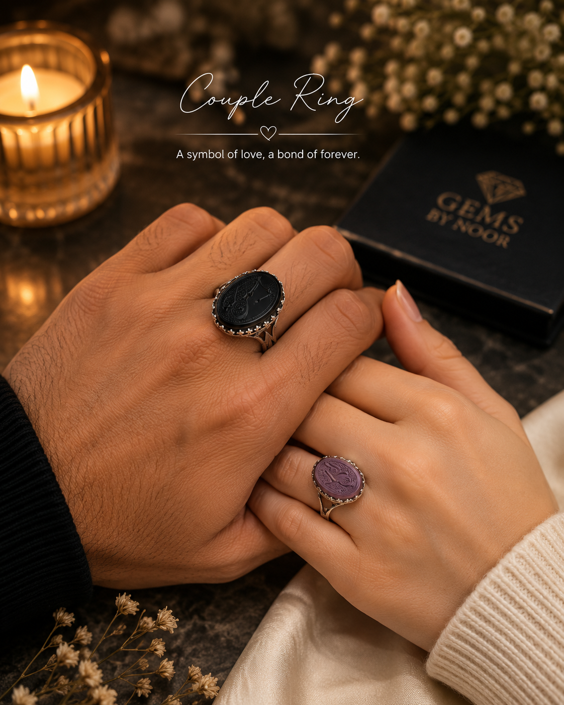 Couple Gems Ring