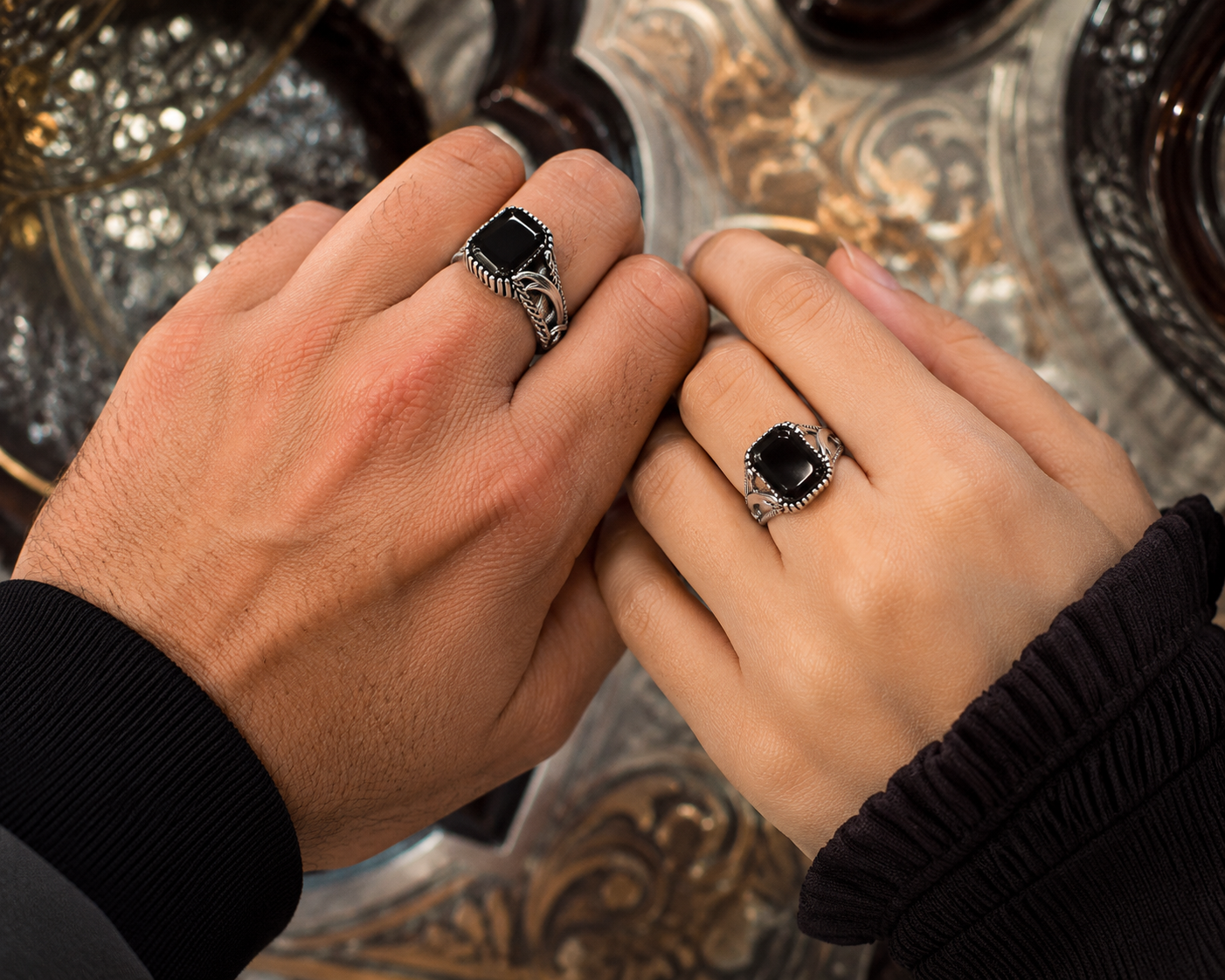 Couple Ring Styling